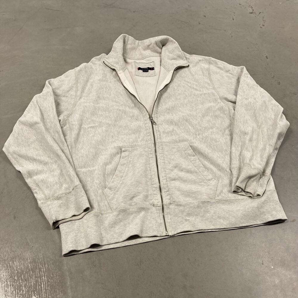vintage y2k reverse weave j.crew sweatshirt